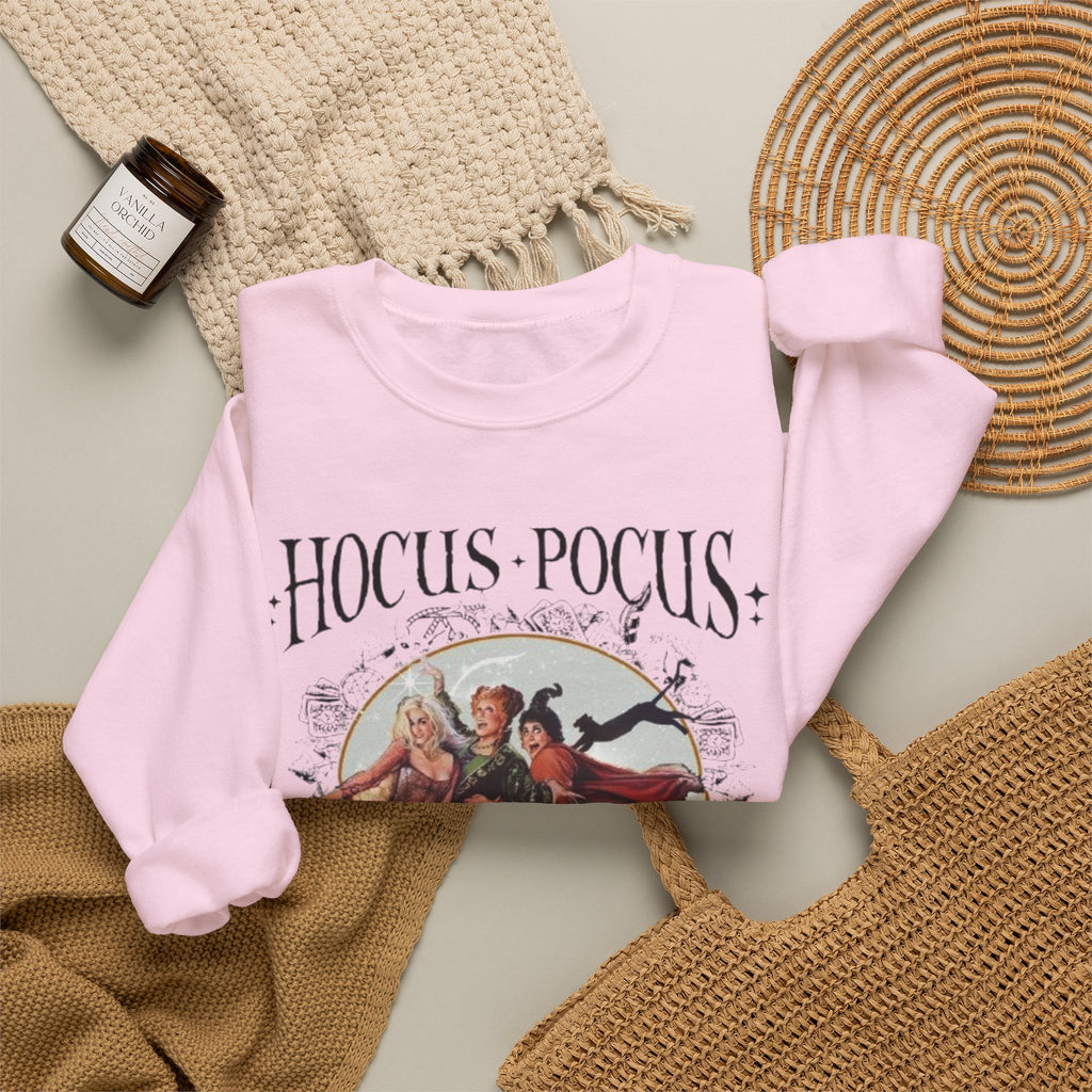 Hocus Pocus Vintage Witch Crewneck Sweatshirt | “I Put a Spell on You”