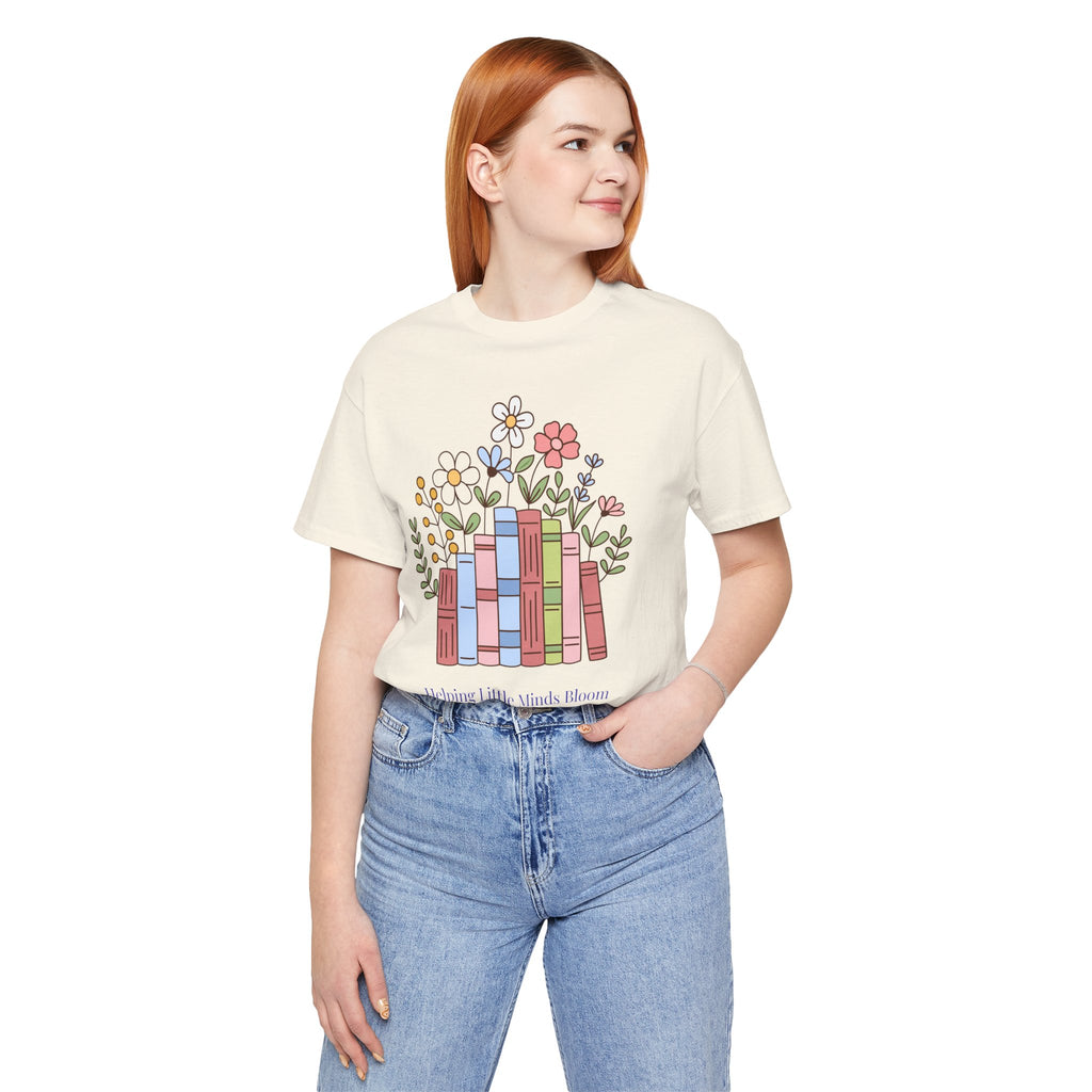 Teacher T‑Shirt | "Helping Little Minds Bloom" Tee