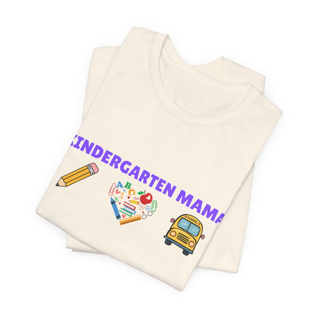 Kindergarten Mama T-Shirt | Cute School Mom Tee