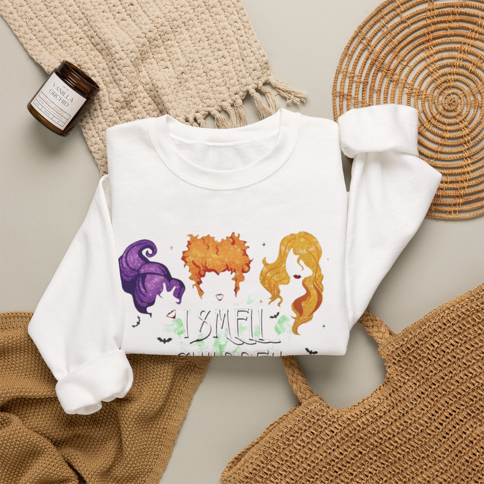 "I smell children" Hocus Pocus Crewneck