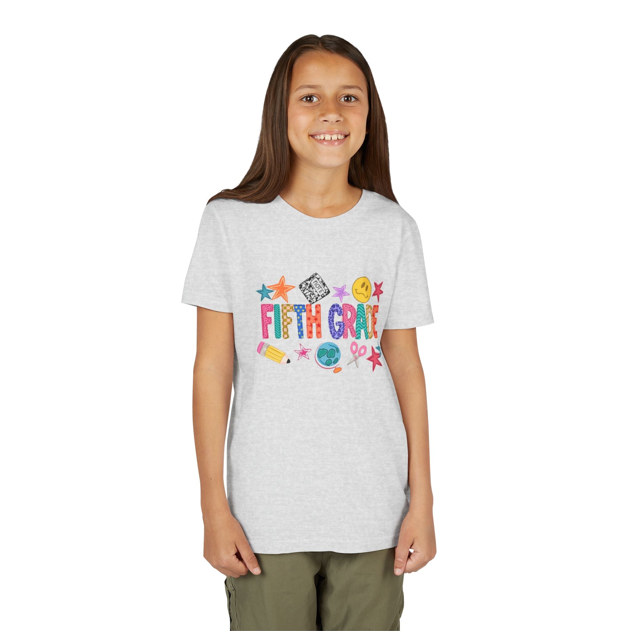 Fifth Grade Kids T‑Shirt | Colorful Back‑to‑School Elementary Tee