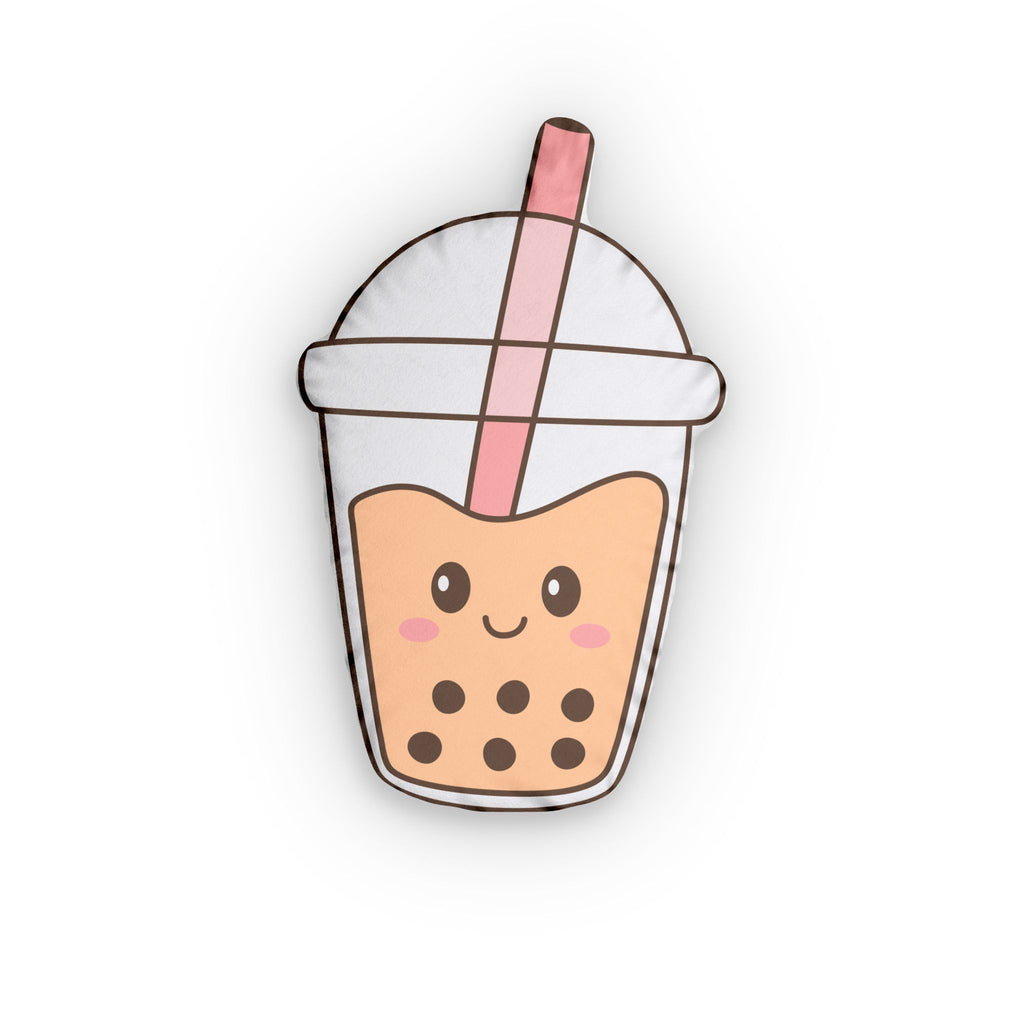 Boba Tea Pillow | Smiley