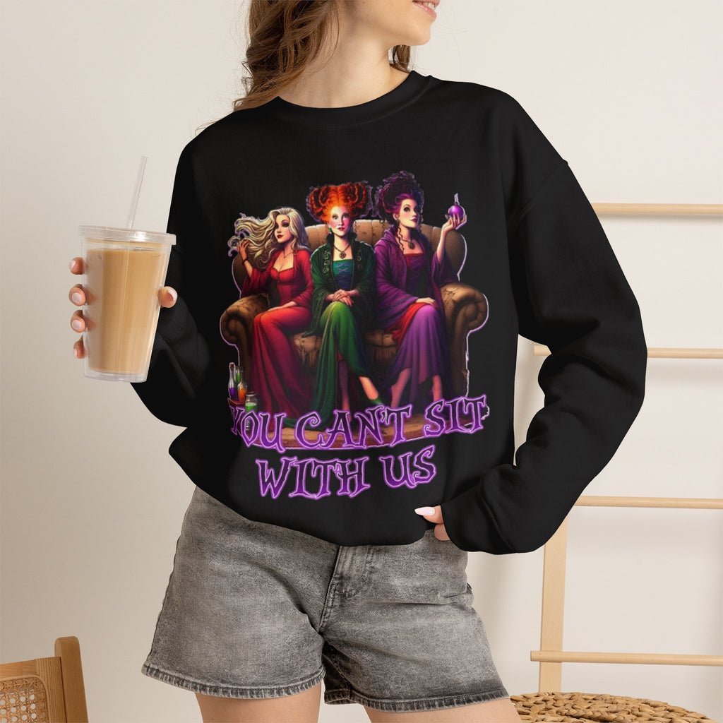 Hocus Pocus Crewneck Sweatshirt | 'You Can't Sit With Us' Graphic