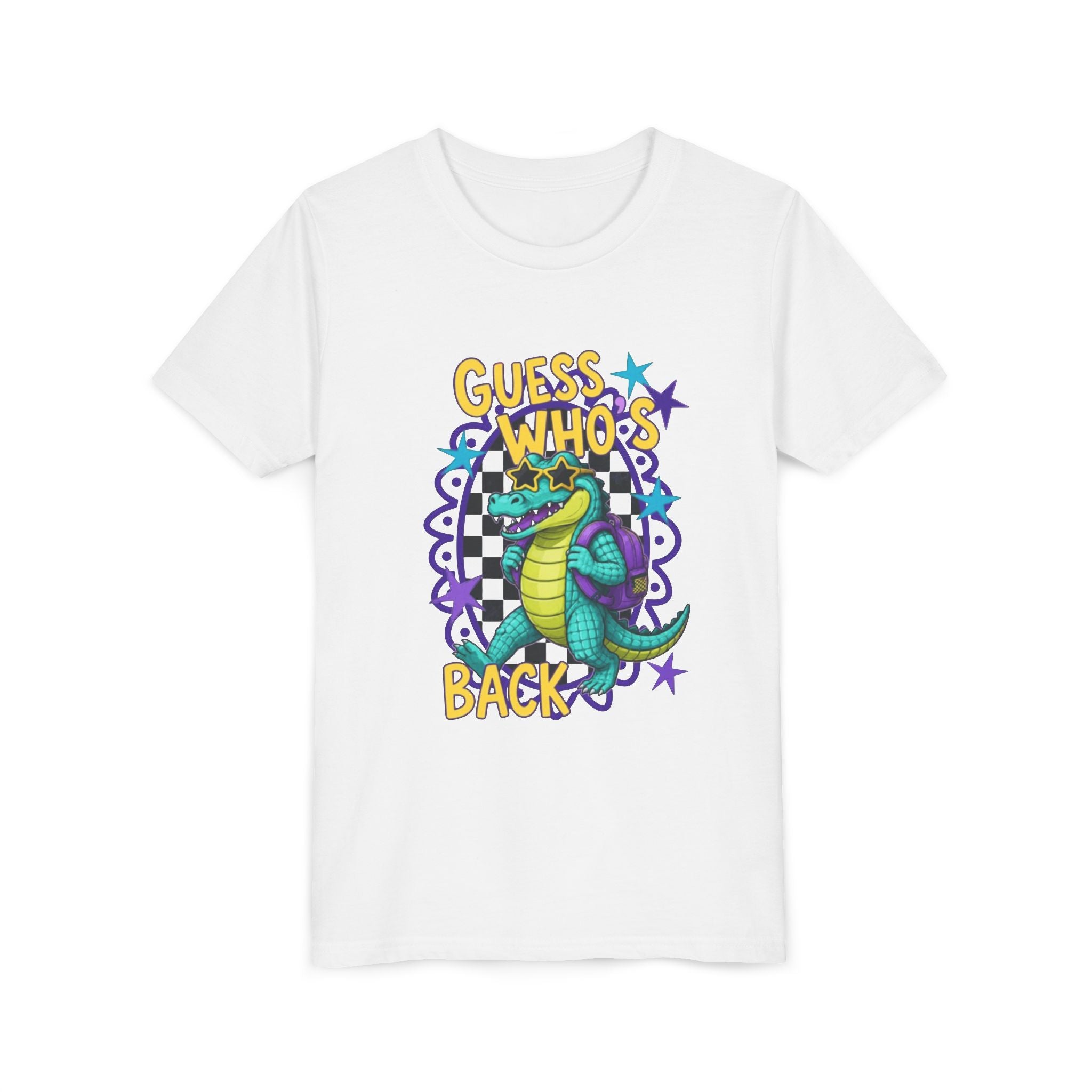 Guess Who's Back Dinosaur Youth Tee