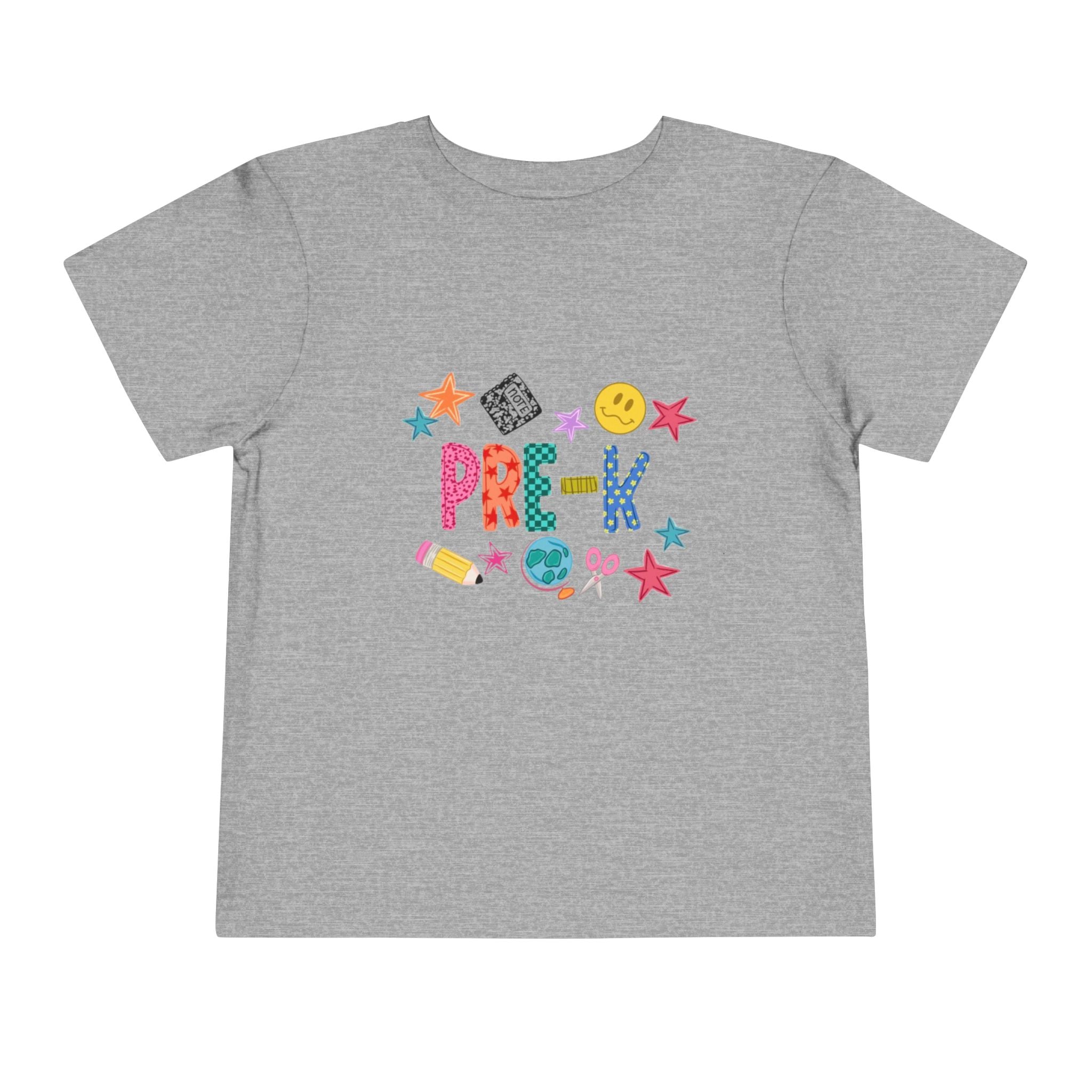 Pre-K Toddler Tee | Colorful Back-to-School Preschool Shirt