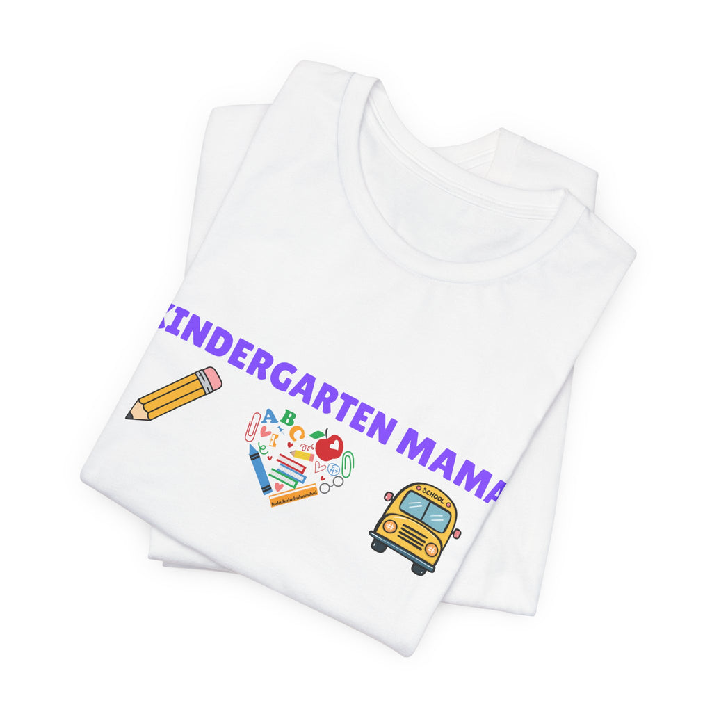 Kindergarten Mama T-Shirt | Cute School Mom Tee