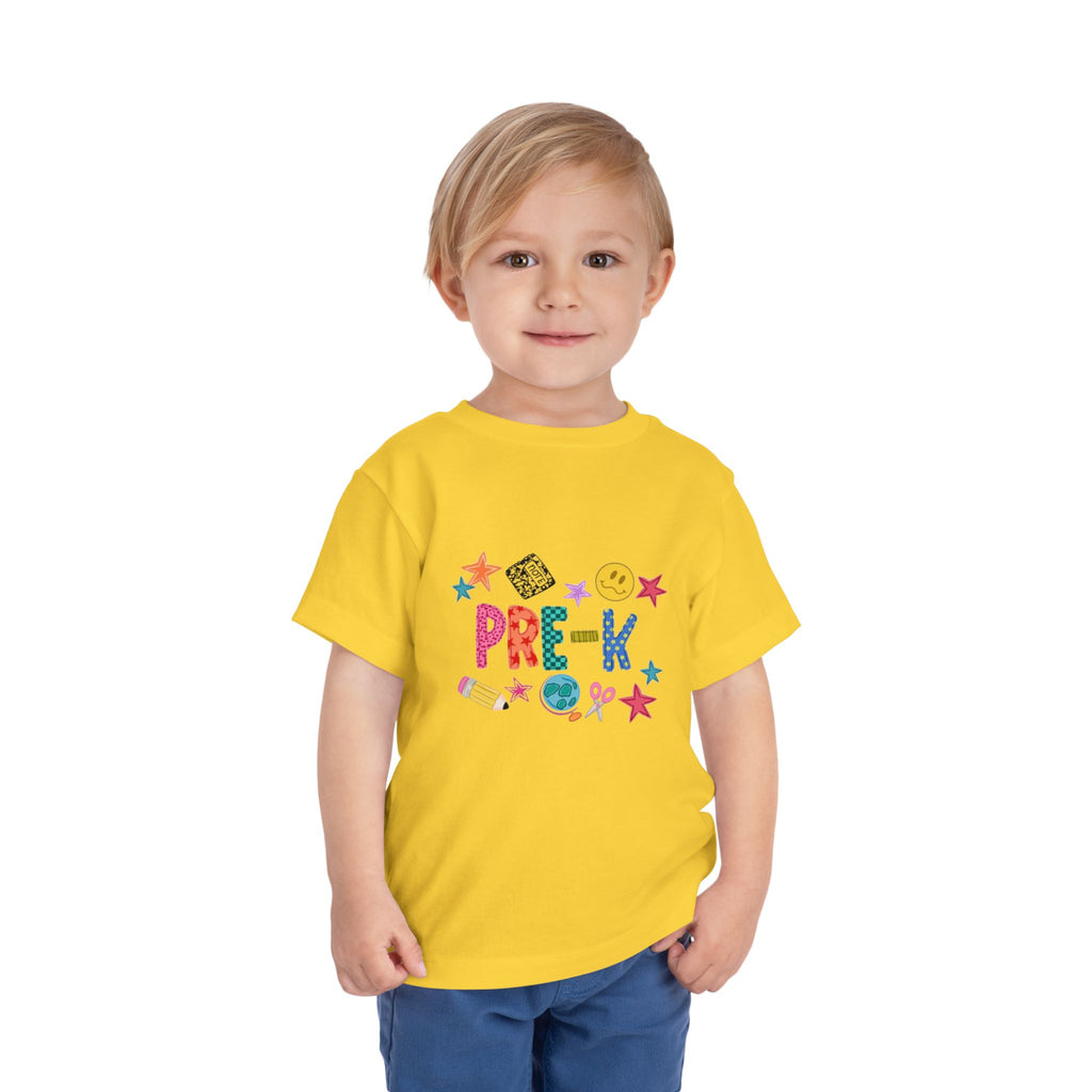 Pre-K Toddler Tee | Colorful Back-to-School Preschool Shirt