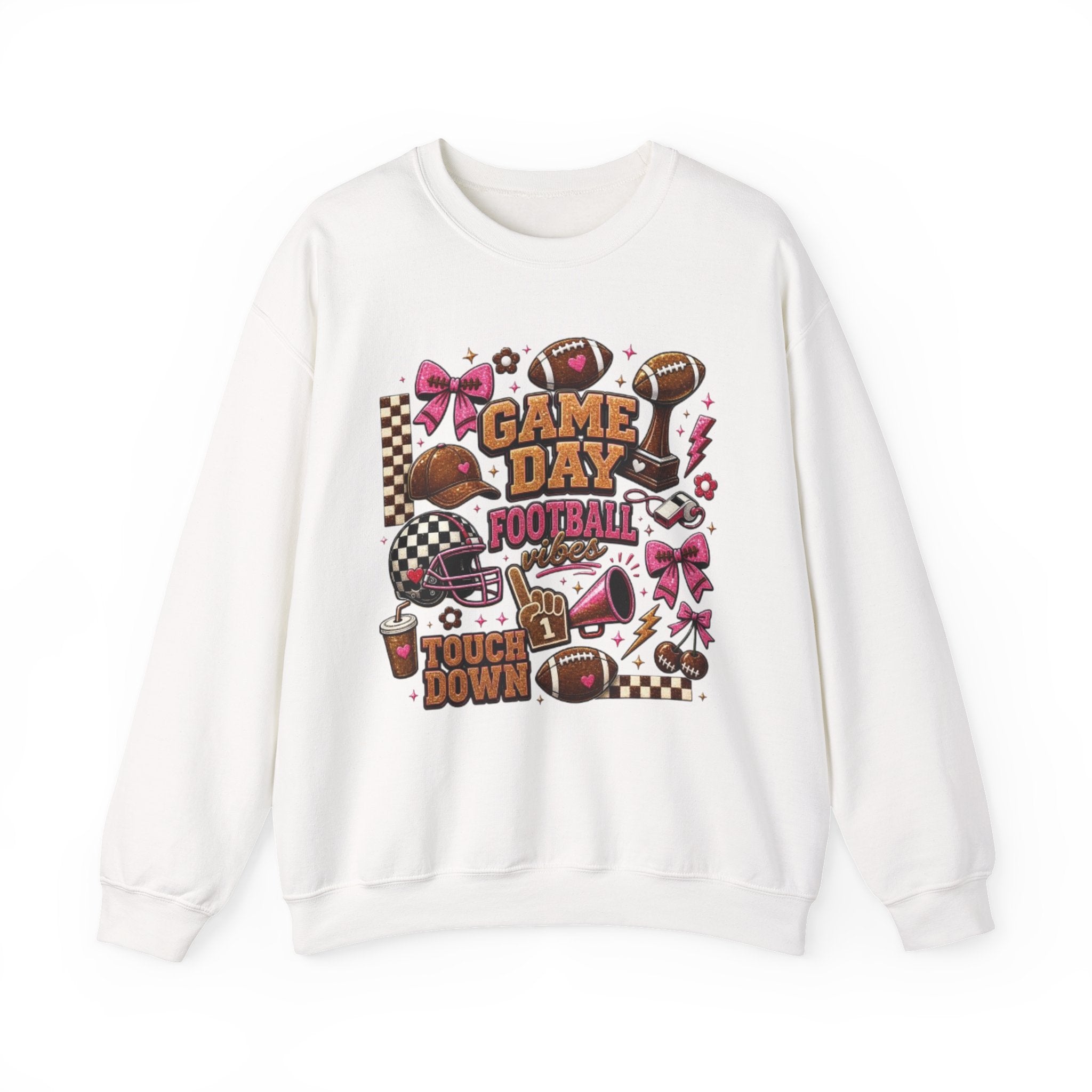 Game Day Football Crewneck Sweatshirt