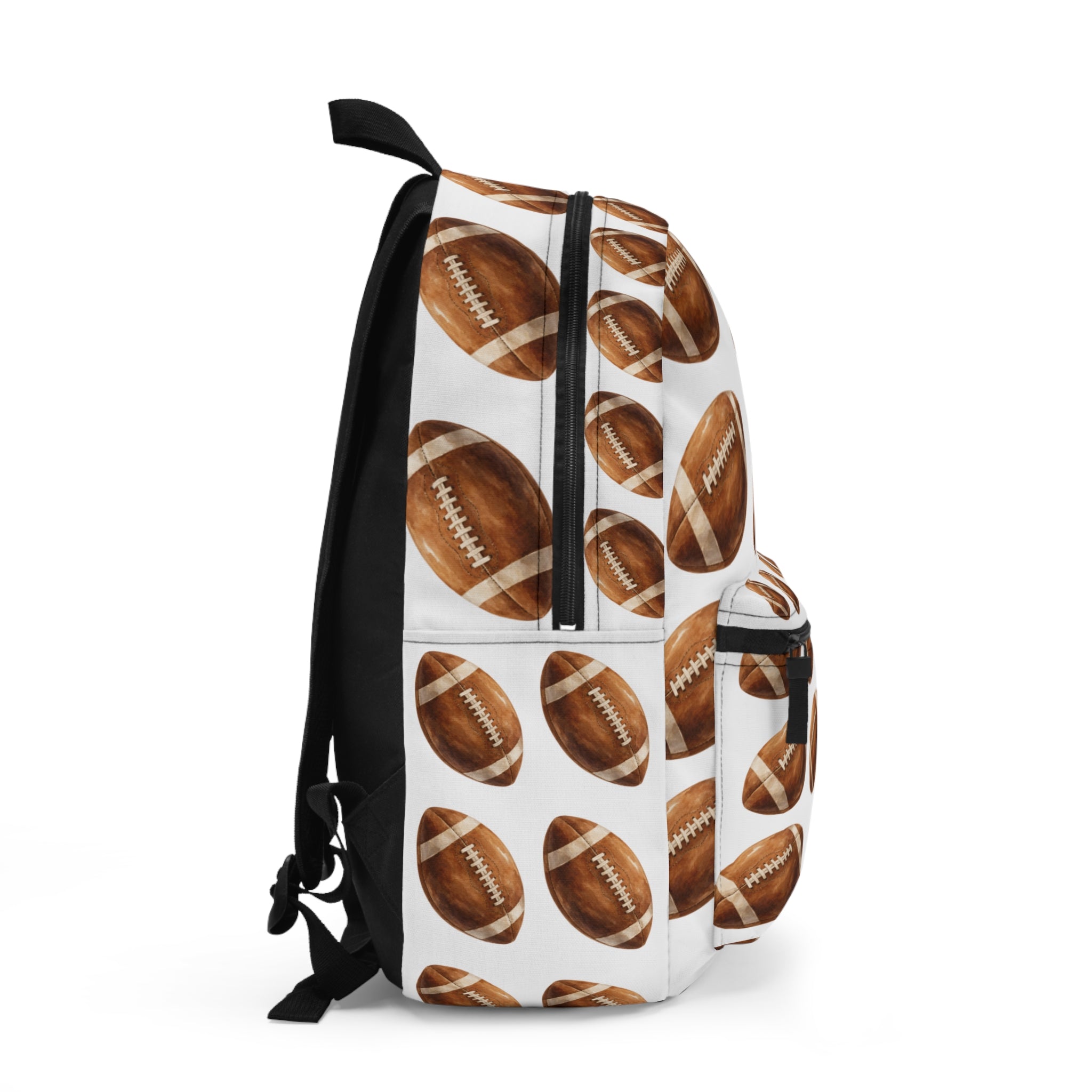 Football Pattern Backpack | Kids & Teens School Bag for Sports Fans