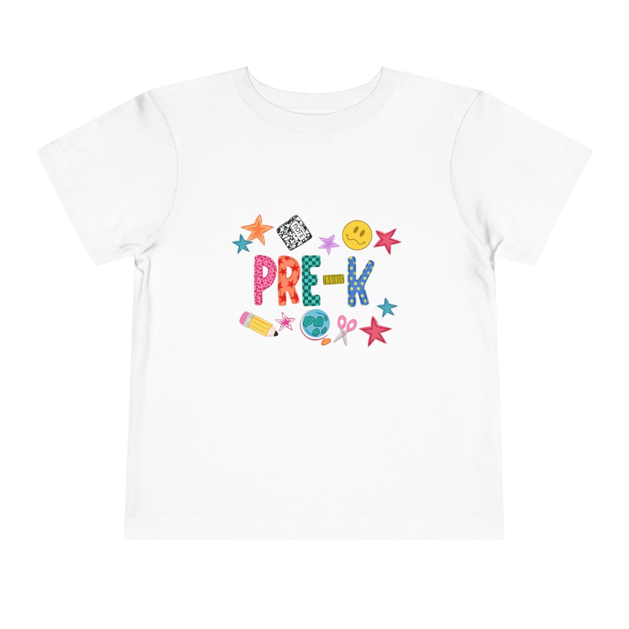 Pre-K Toddler Tee | Colorful Back-to-School Preschool Shirt