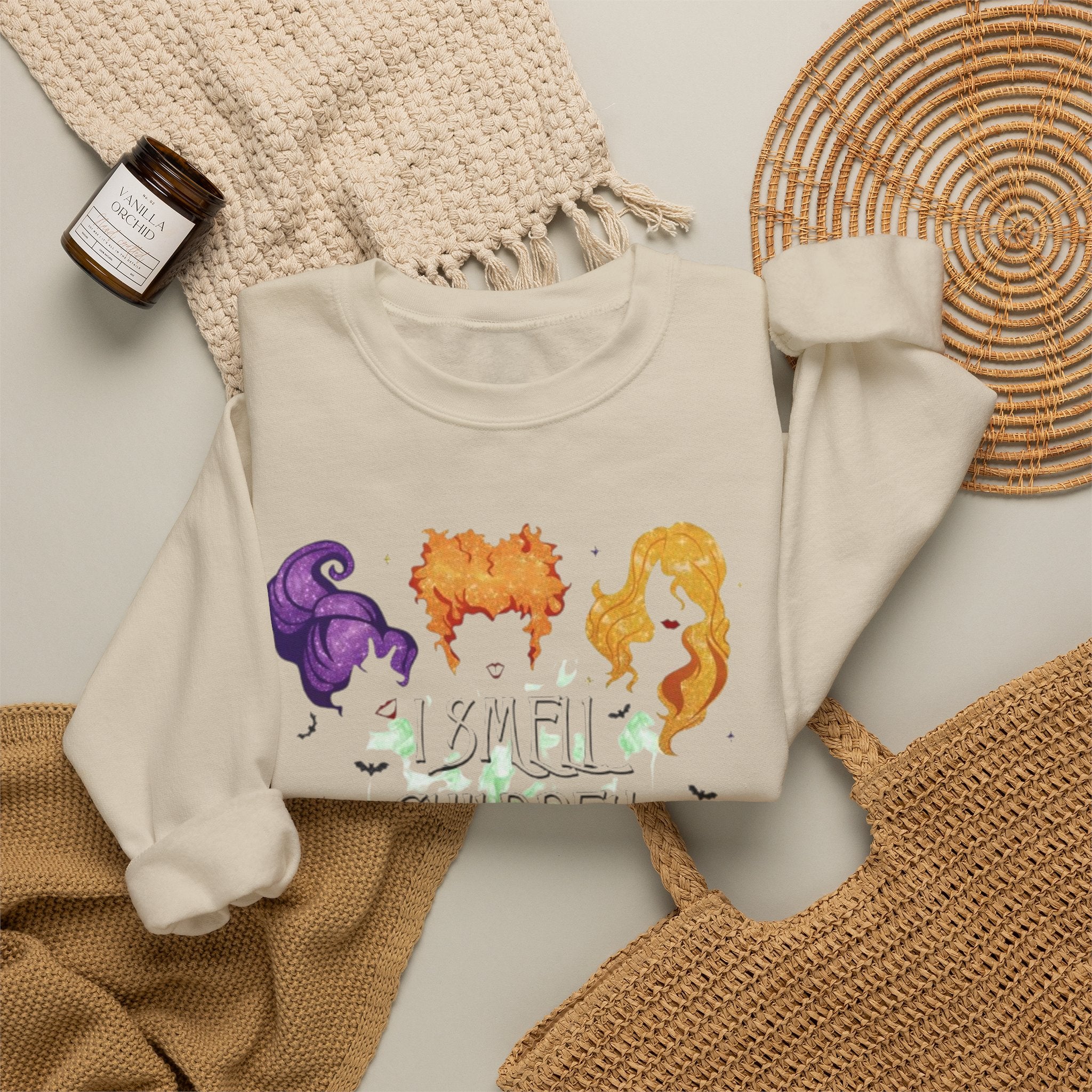 "I smell children" Hocus Pocus Crewneck