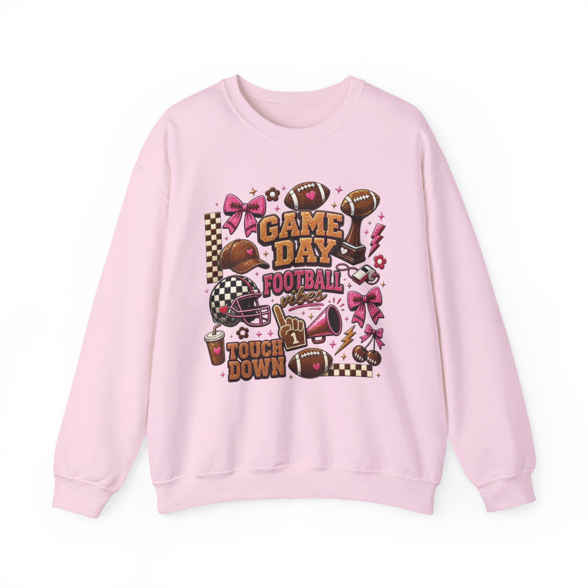 Game Day Football Crewneck Sweatshirt