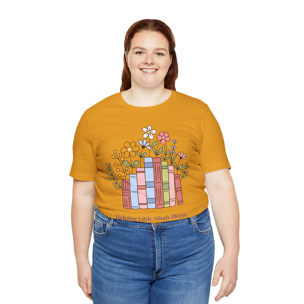 Teacher T‑Shirt | "Helping Little Minds Bloom" Tee