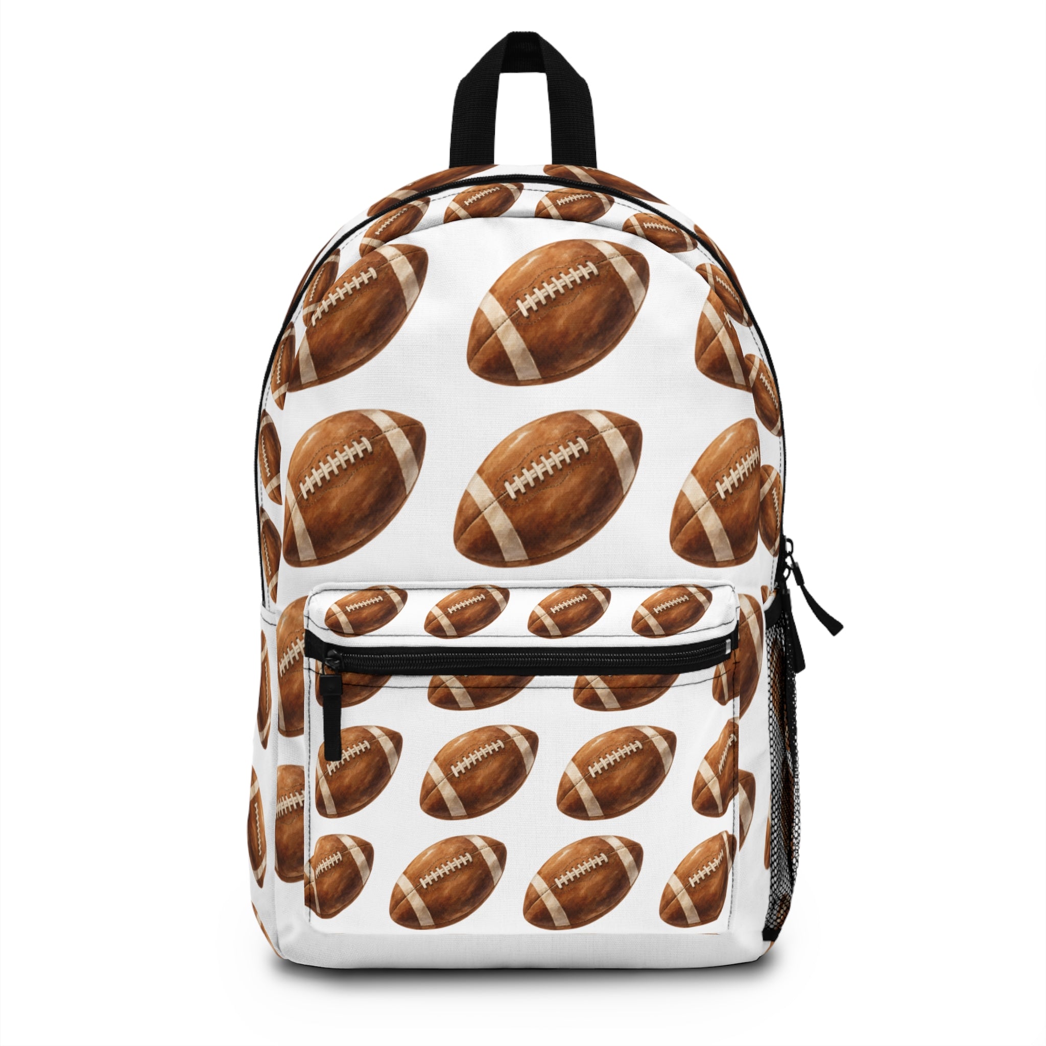 Football Pattern Backpack | Kids & Teens School Bag for Sports Fans