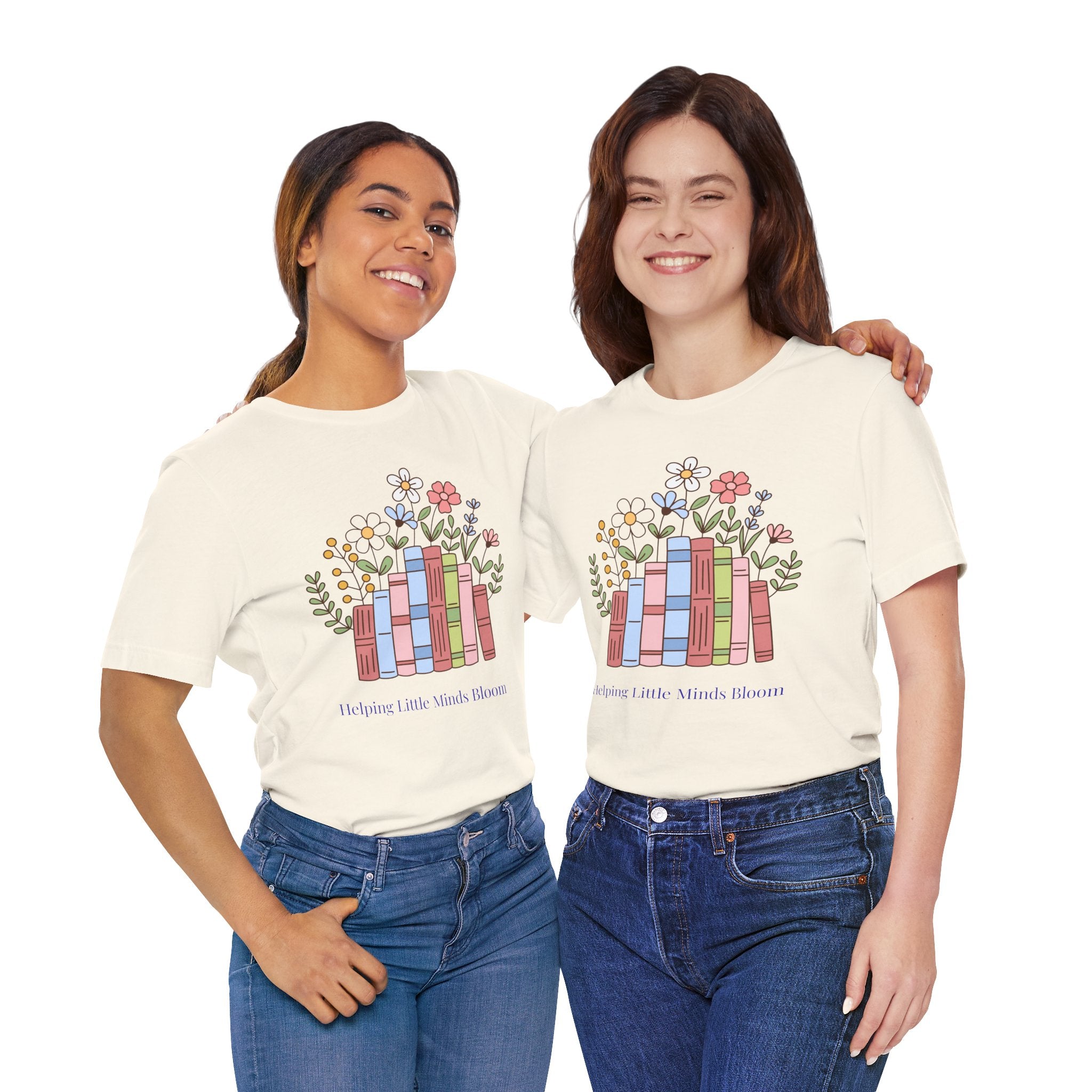 Teacher T‑Shirt | "Helping Little Minds Bloom" Tee