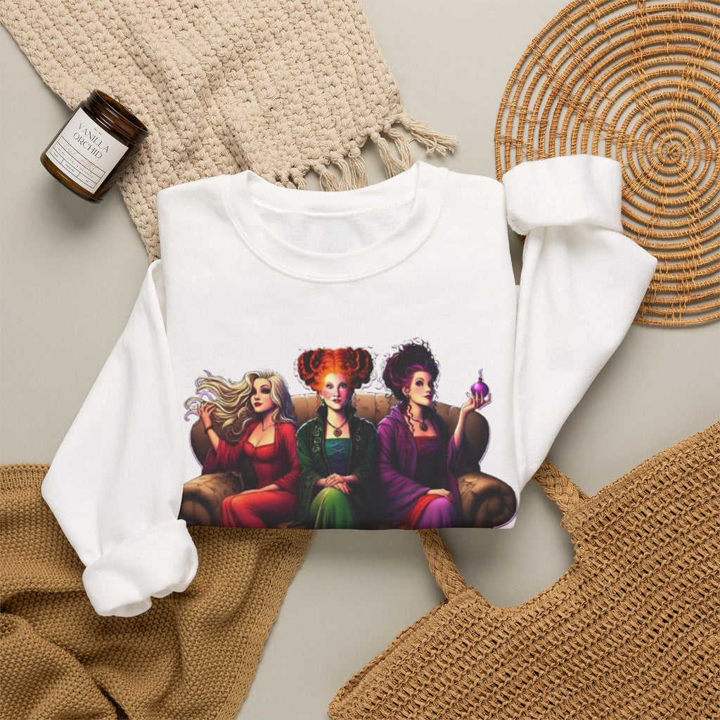 Hocus Pocus Crewneck Sweatshirt | 'You Can't Sit With Us' Graphic