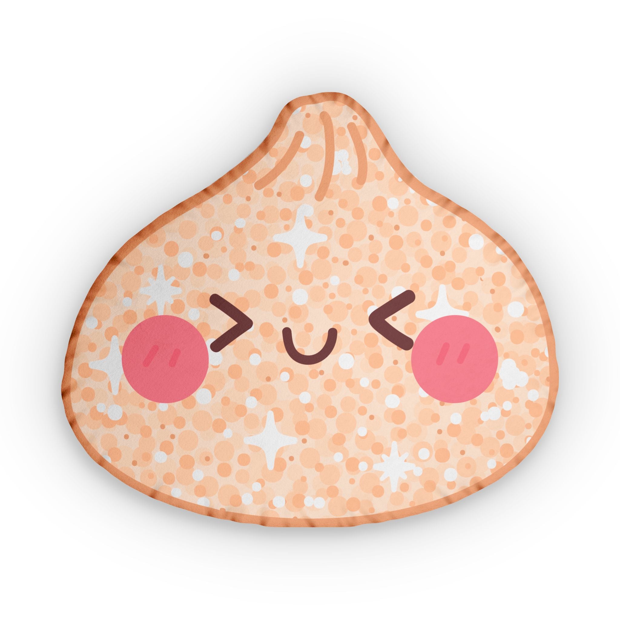 Dumpling Shaped Pillow | Smiling Rosey Cheeks